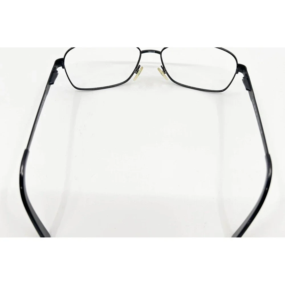Kirkland Signature Eyeglasses Mens Black Shiraz Aviator Metal 58/16 140